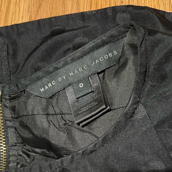 MARC BY MARC JACOBS Woman’s Black polka dot peplum top blouse - Picture 3 of 16